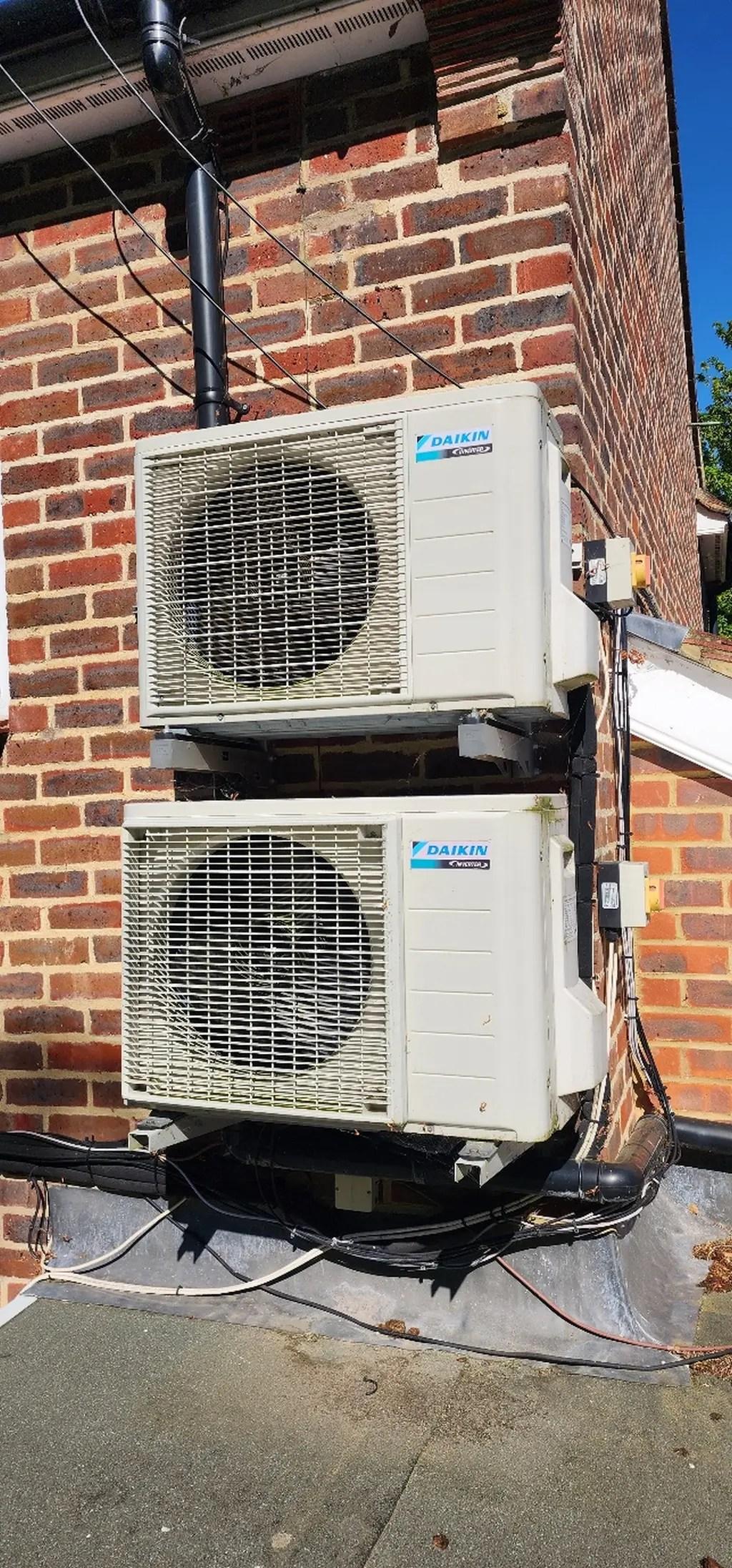 Air conditioning installation in Surrey by GU Services, project 6