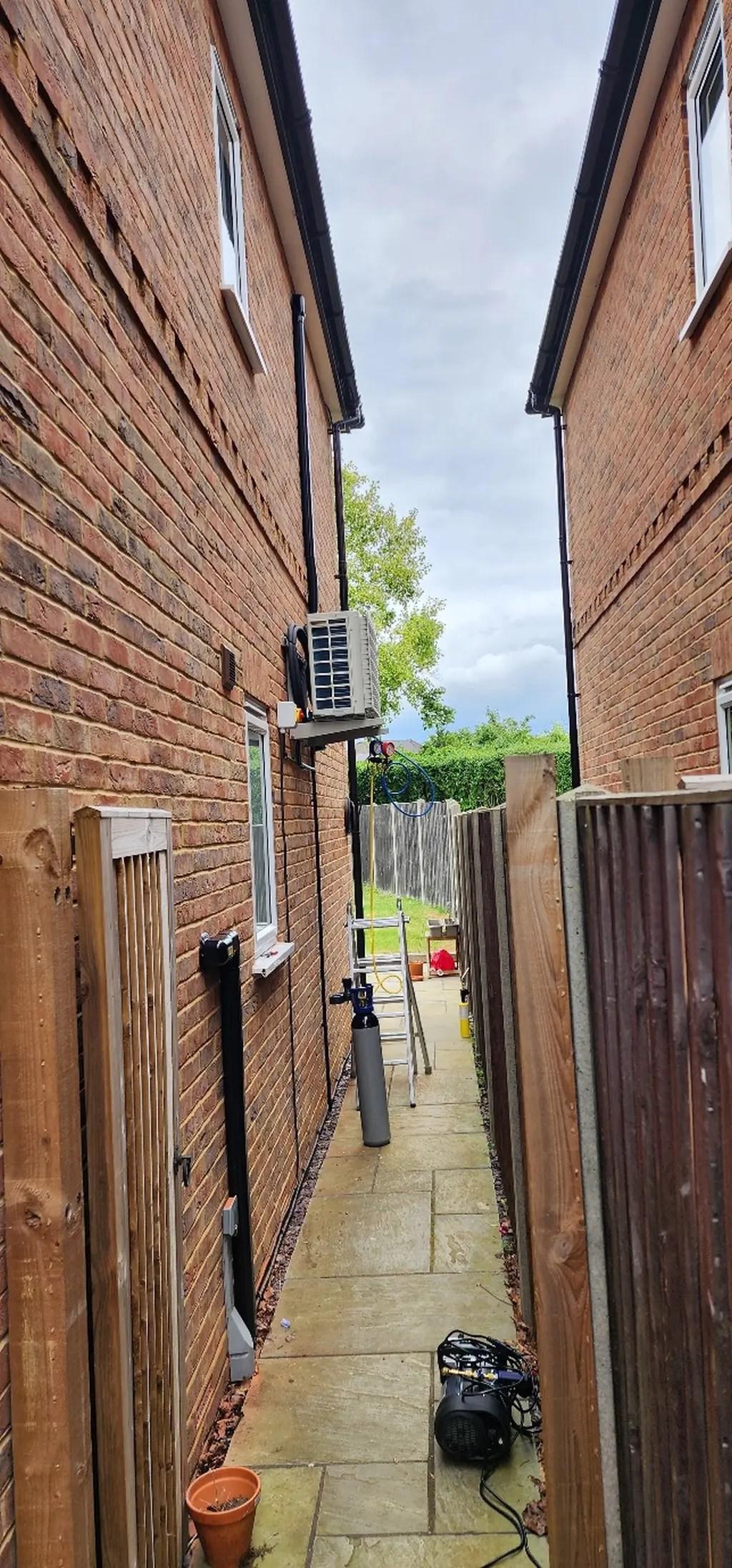 Air conditioning installation in Surrey by GU Services, project 8