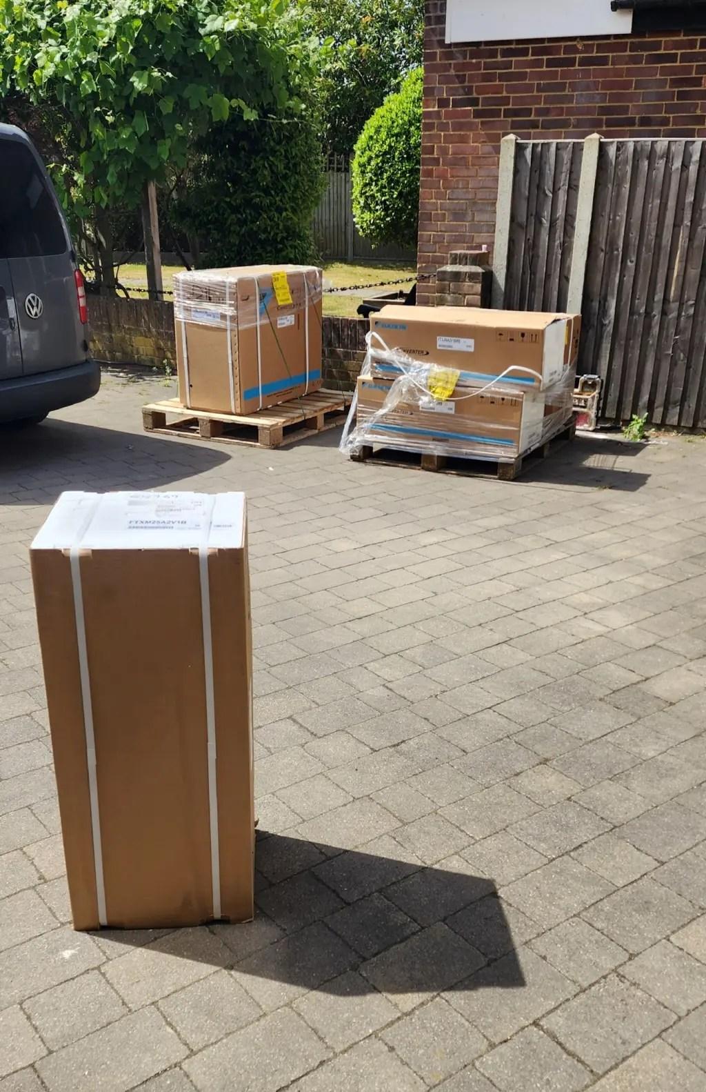 Air conditioning installation in Surrey by GU Services, project 10